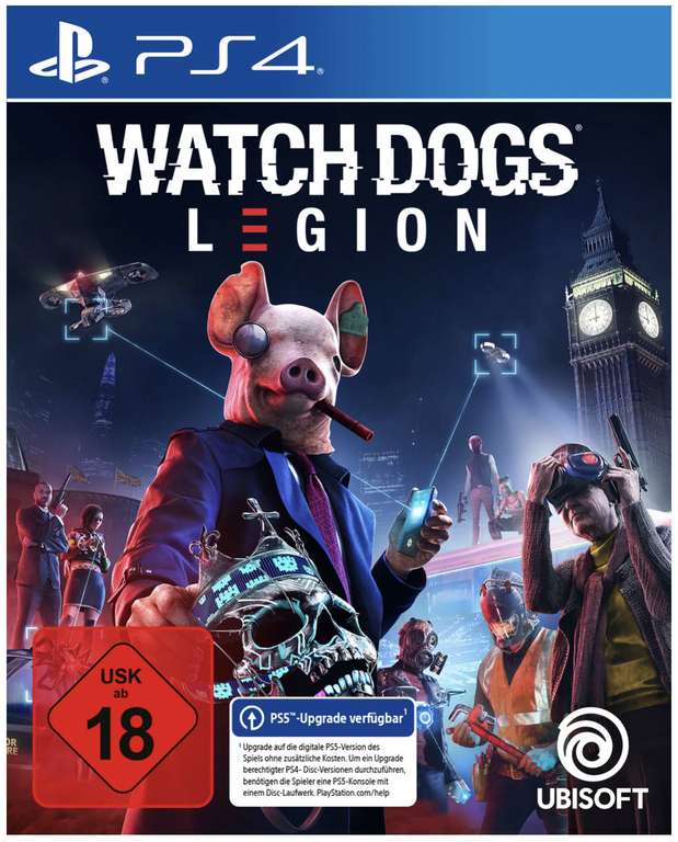 Watch Dogs Legion PS4 (inkl. PS5 Upgrade) USK Version (Kaufland InnovationsShop)