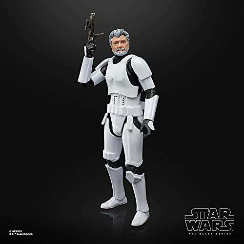 (Prime) Hasbro, Star Wars, The Black Series, George Lucas, (Stormtrooper-Tarnung) 15 cm große Figur