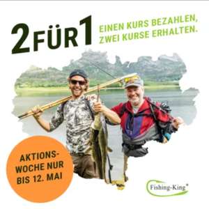 [Fishing-King] 2-für-1 Aktion Kurs für Angelschein (Bestpreis)