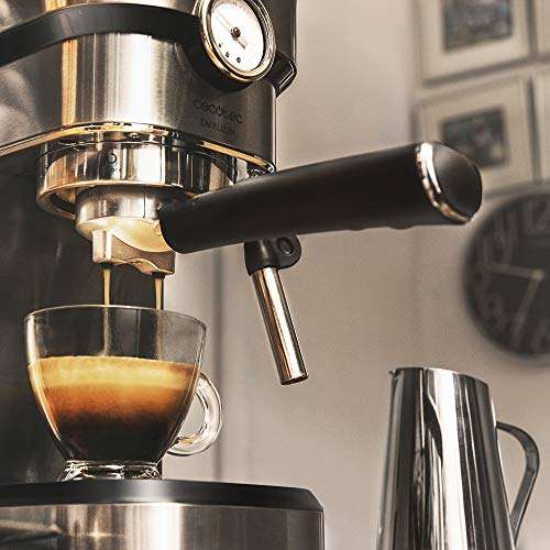 Cecotec Cafelizzia 790 White Kaffeemaschine für Espresso und Cappuccino, mit schneller Thermoblockheizung, Auto Mode für 1 und 2 Kaffees