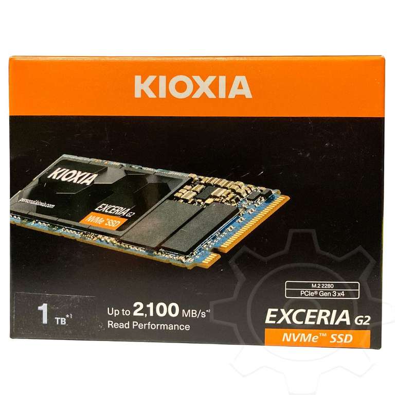 KIOXIA EXCERIA G2 SSD 1TB - Mindfactory Mindstar - PCIe 3.1a x4, NVMe, M.2 2280