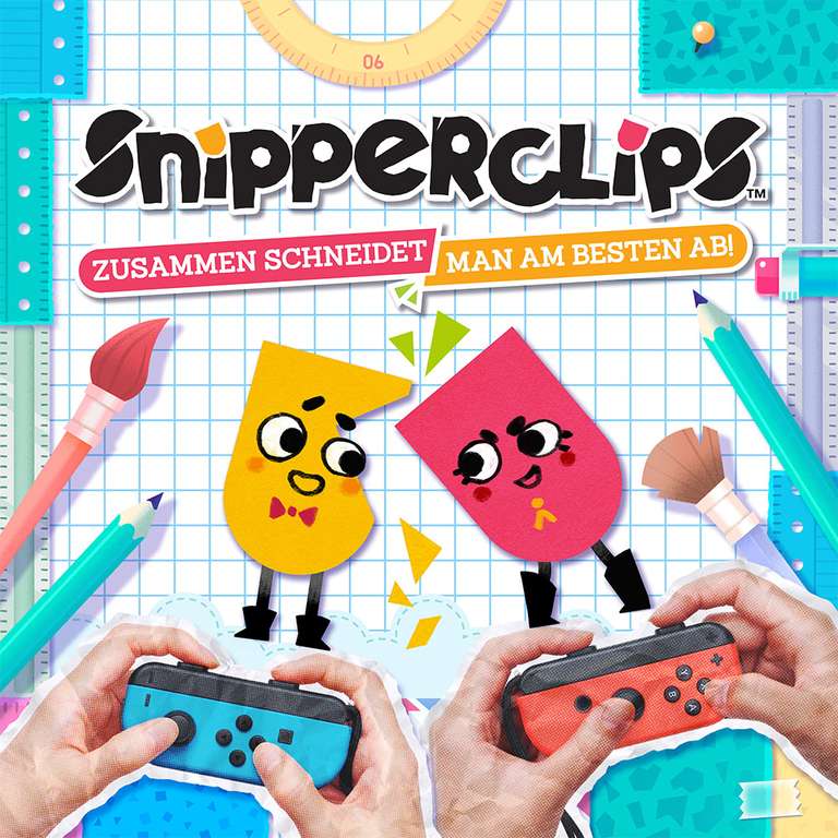 Snipperclips – Zusammen schneidet man am besten ab!, Nintendo Switch eShop, auch DLC und Snipperclips Plus im Sale