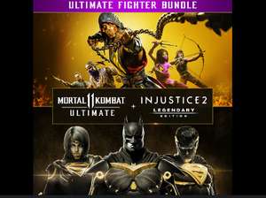 [playstation store] Ultimate Fighter Bundle: Mortal Kombat 11 Ultimate + Injustice 2 Leg. Edition (PS4/PS5)