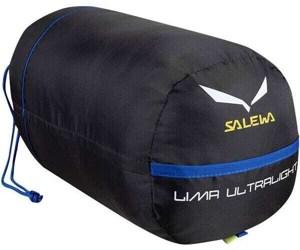 Salewa Lima Ultralight SB Sommerschlafsack | Kunstfaser | Komfort: 17°C / Limit: 12°C | max. 185cm | 700g | 16x25cm | RV Links oder Rechts