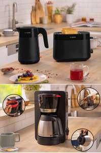 [Bosch] Bosch MyMoment Toaster TAT2M123 | Bosch Wasserkocher MyMoment TWK2M 1,7 ltr. 2400 Watt | Kaffeemaschine MyMoment TKA5M253 | CB