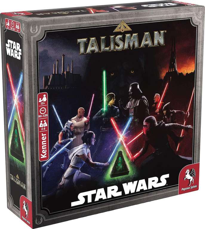 Talisman - Star Wars Edition | Brettspiel für 2 - 6 Personen ab 12 J. | ca. 90 - 120 Min. | BGG: 7.4 / Komplexität: 2.33