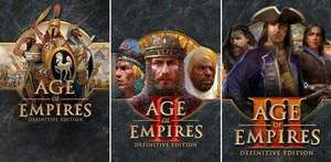 Age of Empires Definitive Edition - 1,74€ AOE II DE oder AOE III DE - 3,58€ (Microsoft BR store)