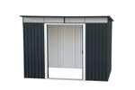 Tepro Gerätehaus metal Pent Roof Skylight 251,9 x 171,8 cm Geräteschuppen Metall
