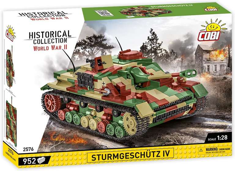 [Klemmbausteine] COBI Historical Collection World War II Sturmgeschütz IV Sd.Kfz.167 (2576) für 48,37 Euro [Thalia]