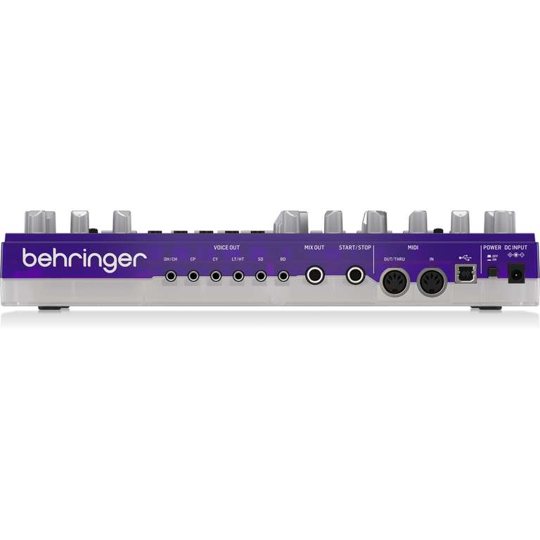 Behringer Sammeldeal | z.B TD-3: Bass Line Synthesizer & RD-6: Analoge Drum Machine (8 Drum-Sounds, 16-Step-Sequenzer, Verzerrungseffekte)