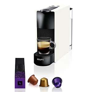 [Amazon Prime] Krups Nespresso XN1101 Essenza Mini Kaffeekapselmaschine weiß