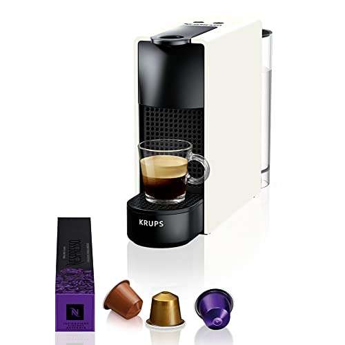[Amazon Prime] Krups Nespresso XN1101 Essenza Mini Kaffeekapselmaschine weiß