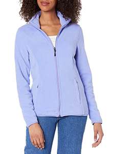 Damen Fleece-Jacke, Plus Size, mit Reißverschluss - Farbe sanftviolett - Prime