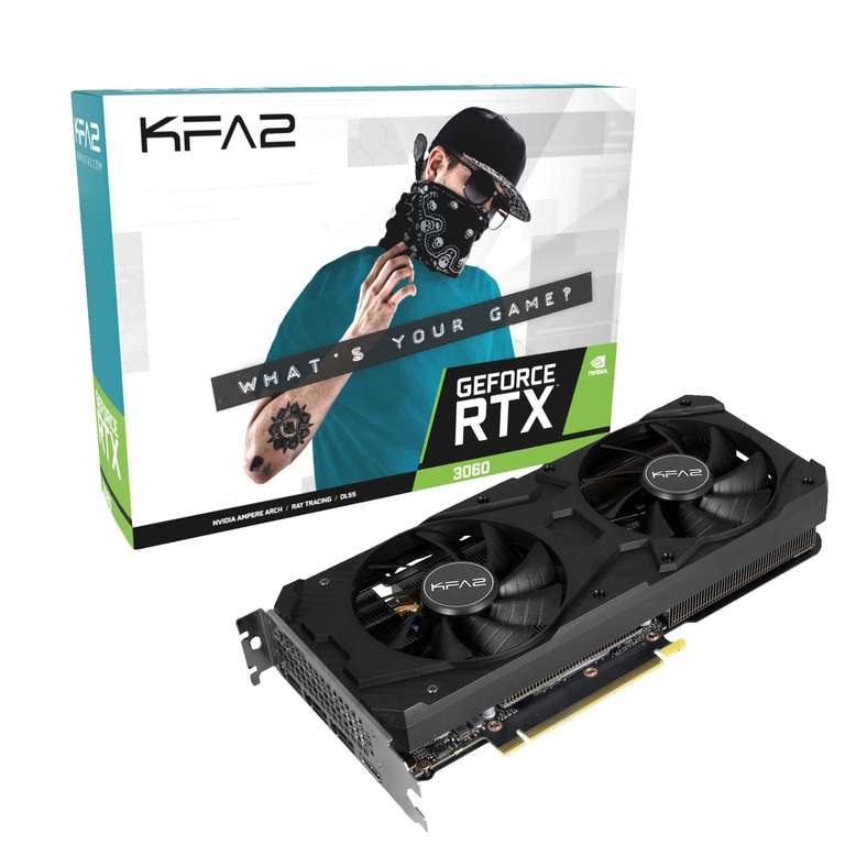 KFA2 GeForce RTX 3060 12GB (LHR) für 319,99€ inkl. Versand (Bestpreis) bei saturn und MediaMarkt
