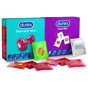 Durex Kondom-Großpackung – Für noch mehr prickelnden Spaß – Mixpack – Probierpaket - JGA – 70er Großpackung (1 x 70 Stück)