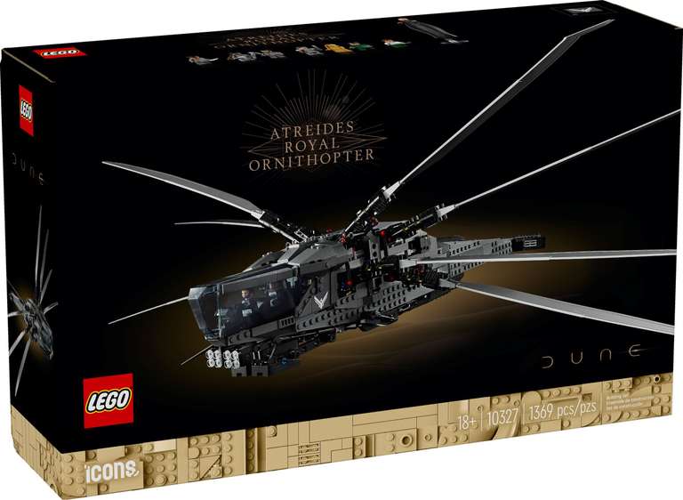 LEGO Icons - Dune Atreides Royal Ornithopter (10327) für 104,98 Euro [Jollyroom+Newsletter]