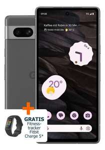 Telefonica Netz: Google Pixel 7a + Fitbit Charge 5 im o2 Basic Promo 13GB/Allnet für 15,99€/M + 49€ZZ