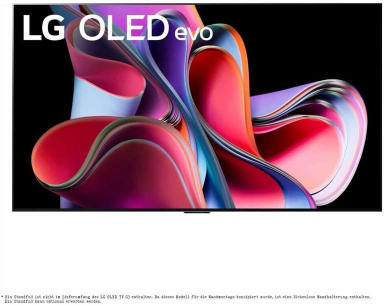 LG OLED 77 G39 für 2699€ (abzgl. Cashback) & 0% Paypal Expert Neuss (Abholerpreis)