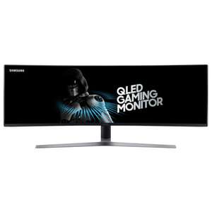 Samsung C49HG90DMR Gaming Monitor - 124 cm (49 Zoll), Curved, DFHD, 144Hz