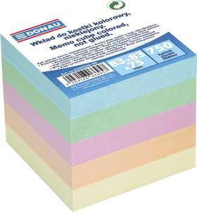 DONAU Zettelklotz/Notizklotz für Zettelbox / edding 363 Whiteboardmarker - blau für 94 Cent, Mindestab. 2 (Prime)