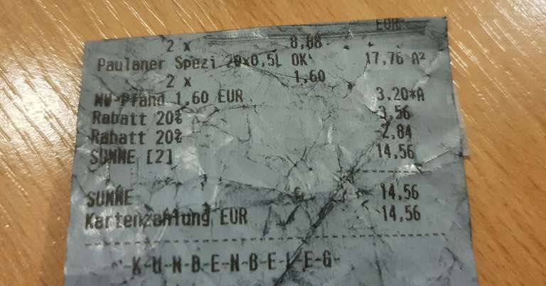 Paulaner Spezi 20 x 0,5 Liter - mit Coupons für 5,68 Euro pro Kasten! - (leider nicht Bundesweit) - Bei Netto (ohne Hund)