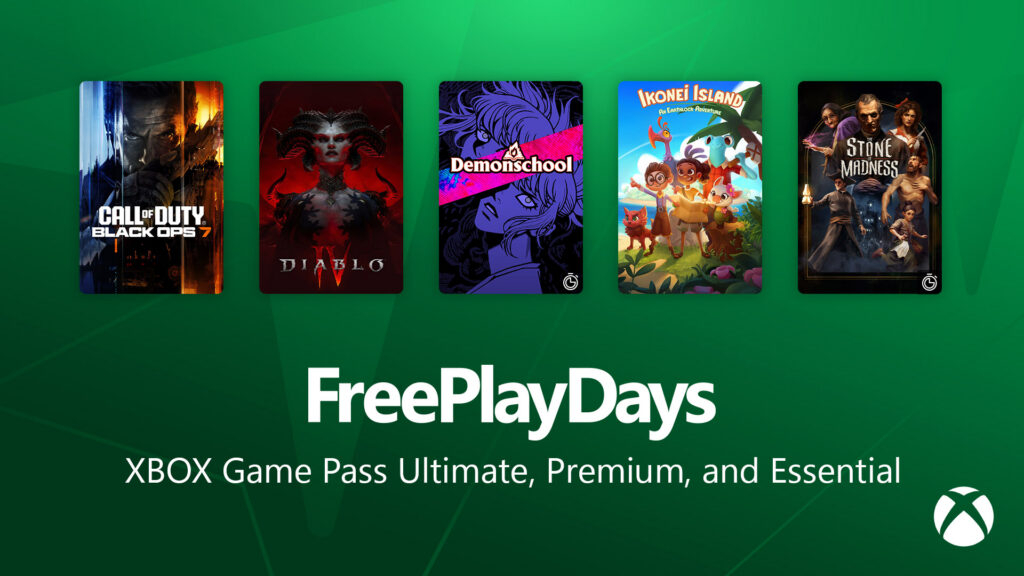 Xbox Free Play Days – Call of Duty Black Ops 7, Diablo IV, Ikonei Island: An Earthlock Adventure