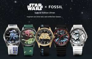 Star Wars x Fossil Uhr – Special Edition zum 40. Jubiläum von "Rückkehr der Jedi-Ritter" – Ein galaktisches Meisterwerk!
