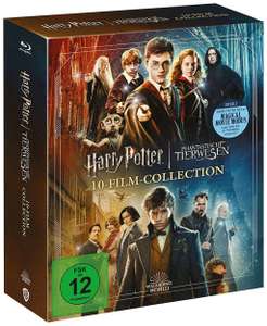 Harry Potter Complete 8-Film Collection + Phantastische Tierwesen 2-Film Collection = Wizarding World 10-Film Collection (11x Blu-Ray)