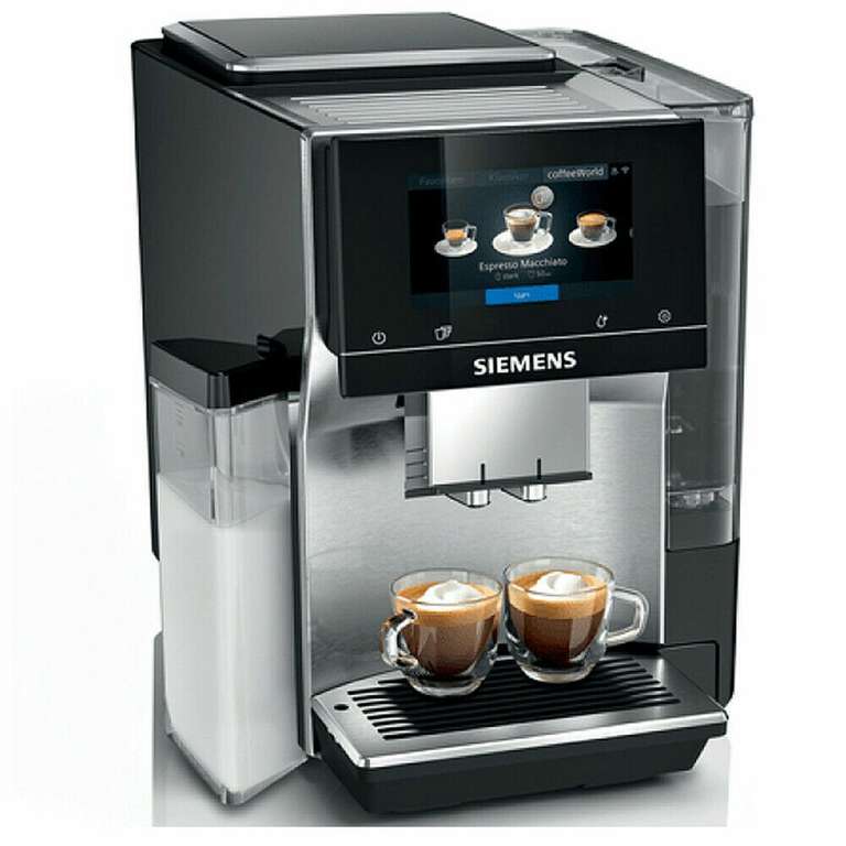 [CB] SIEMENS TQ703D07 EQ.700 Integral Kaffeevollautomat Inox silver metallic