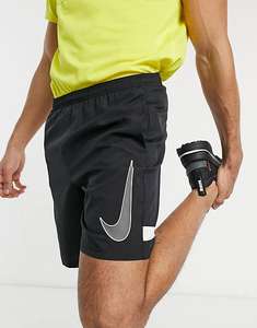 Nike Football – Academy GRX Dri-FIT – Shorts in Schwarz mit großem Swoosh-Logo (15% Rabatt bei Bestellung über App)
