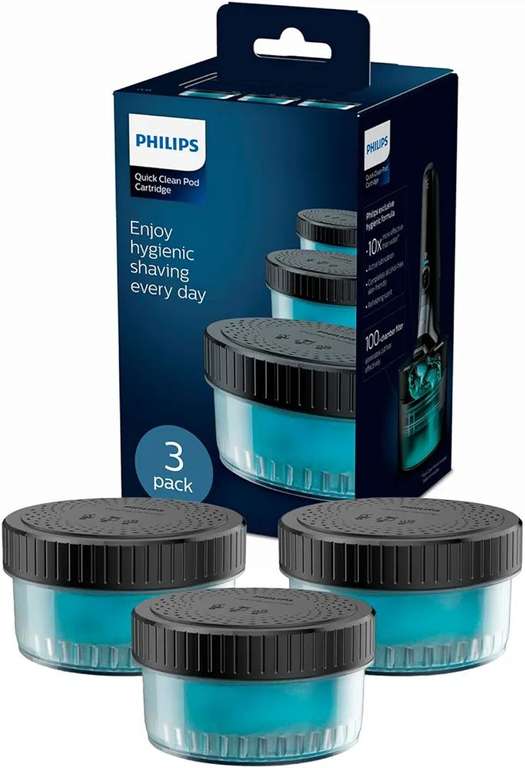 [Prime] Philips Rasierer Reinigungskartusche 3 Stk. CC13/50 (mit Sparabo für 13,49€)