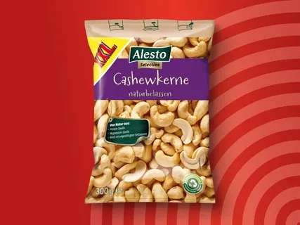 Lidl] Alesto Selection Cashewkerne XXL (300 g) für 2,39 € | mydealz