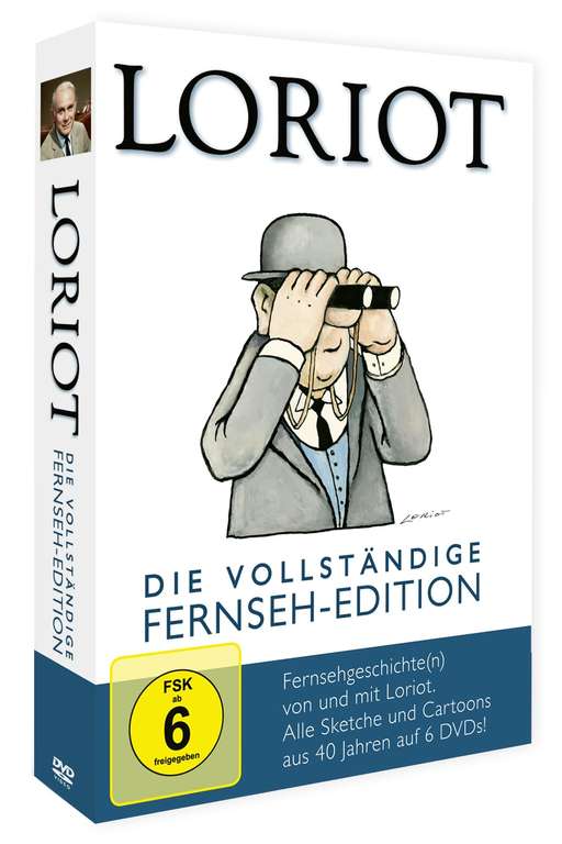 Loriot | Die vollständige Fernseh-Edition | 6 DVDs