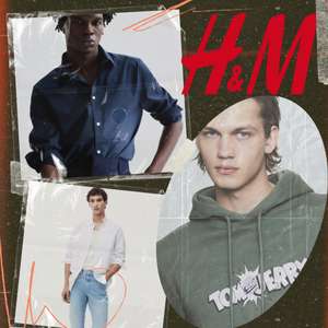 [H&M] Member Preise Bis zu 30% Rabatt | online & offline | Herren-, Damen- & Kinderbekleidung z.B. Easy-Iron-Hemd Slim Fit für 15,99€+VSK