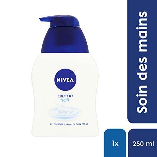 [Preisfehler]NIVEA 6er Pack Creme Soft Flüssigseife in praktischem Spender, nachfüllbar, 6 x 250 ml