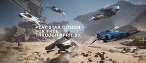 Star Citizen Free Flight Event bis 20. April 2023