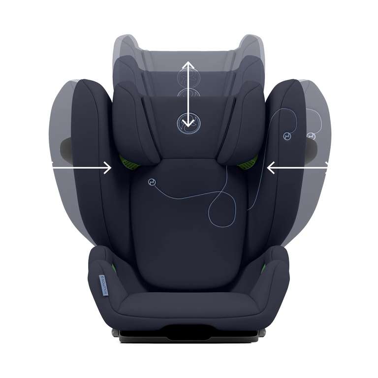 Cybex Solution G i-Fix Autositz 15-50 kg Marineblau