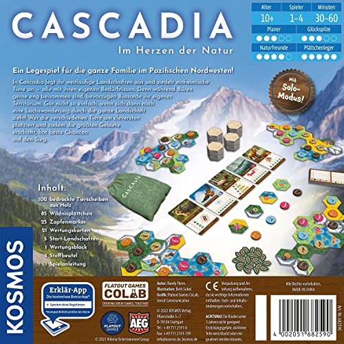Cascadia - Spiel des Jahres 2022 / Gesellschaftsspiel / Prime Kunden