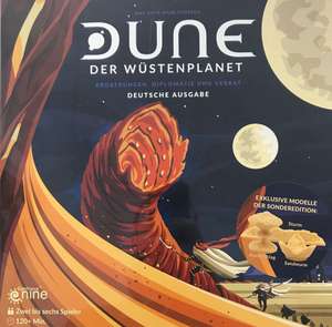 Dune - Der Wüstenplanet | BESTPREIS | Brettspiel für 2-6 Spieler | Keine Versandkosten ab 60,01 EUR, Sammelbestellung möglich)