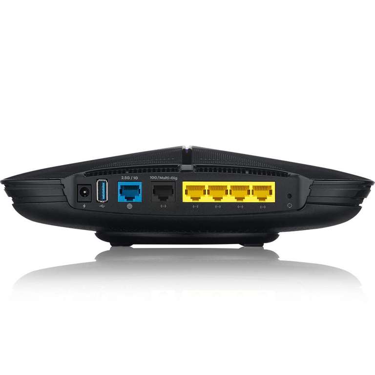 Zyxel Armor G5 12-Stream Multi-Gigabit WiFi 6 Router – AX6000. Abdeckung für einen großen häuslichen Bereich. OpenVPN und WPA3 [NBG7815]