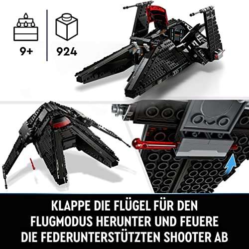 LEGO Star Wars - Die Scythe – Transportschiff des Großinquisitors (75336) für 63,89€