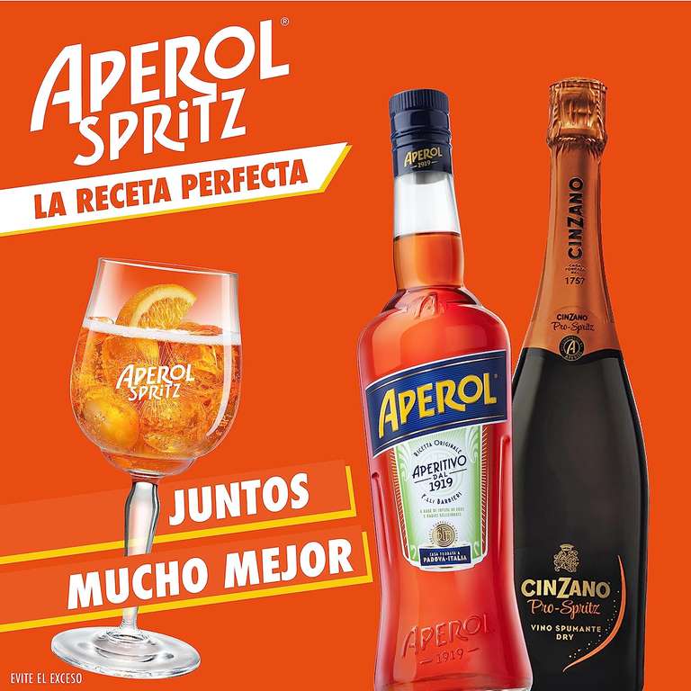 6 Flaschen Aperol Aperitivo 11,0 (9,17€ mydealz kostenlosen vol Flasche) Liter | 0,7 % inkl. Versand pro