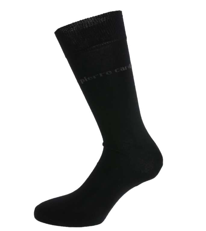 18er Pack Pierrre Cardin Socken - 78% Baumwolle in schwarz | klassische Business-Socken, Gr. 39 - 46