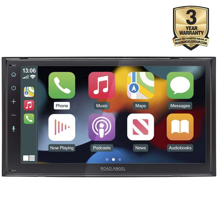 [Amazon] RA-X721DAB Autoradio, mit Apple Car Play, Android Auto, 7" Touchscreen, Bluetooth, Spotify, DAB+ & WAZE, Navigationssystem