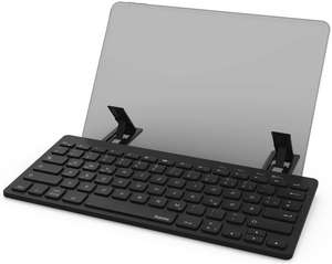 Hama KEY4ALL X2100 Multi-Device Bluetooth Tastatur mit Standfunktion (QWERTZ)