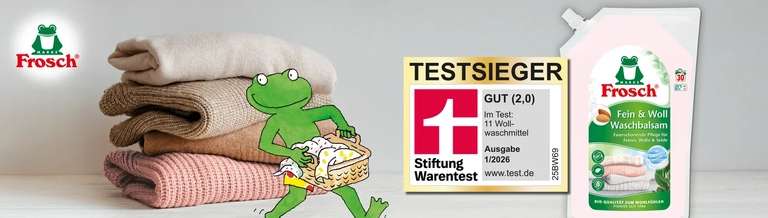 Waschmittel & Sprhflaschen Frosch  20% Rabatt jetzt bei ROSSMANN at  ROSSMANN | mydealz