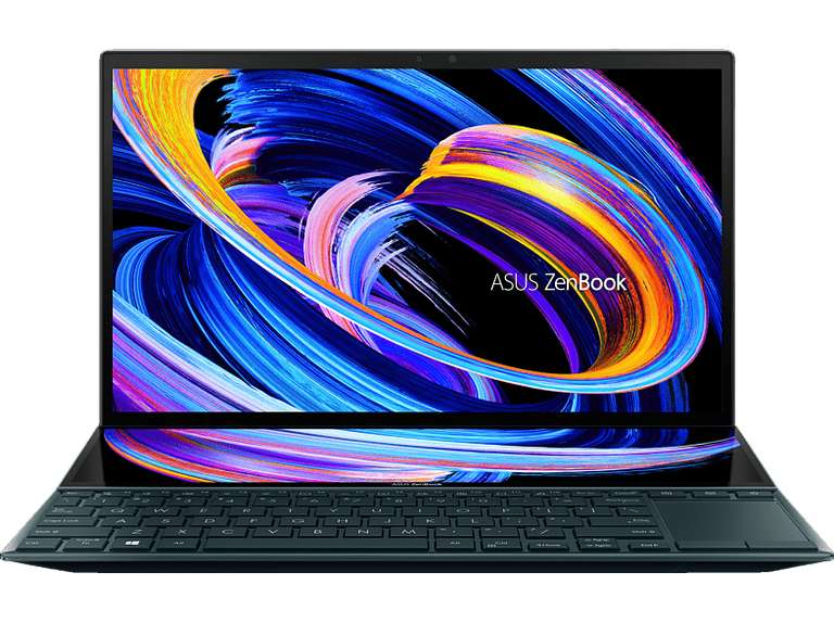 [MM / Saturn] ASUS ZenBook Duo 14 UX482EA-HY197T Celestial Blue, Core i5-1135G7, 16GB RAM, 512GB SSD, 14", FHD, Multi-Touch, IPS, 400cd/m²
