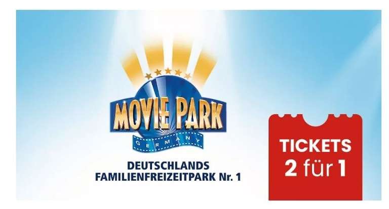 2 für 1 Movie Park via RadioSpabox (28,95€ pro Ticket)