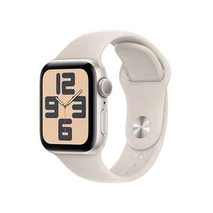 Apple Watch SE 2. Gen 2023 GPS polarstern, Sportarmband polarstern, S/M, Amazon.it