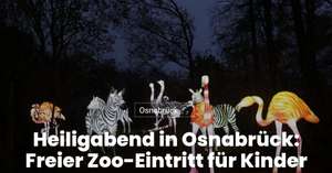 [LOKAL] Zoo Osnabrück: Kinder haben an Heiligabend freien Eintritt